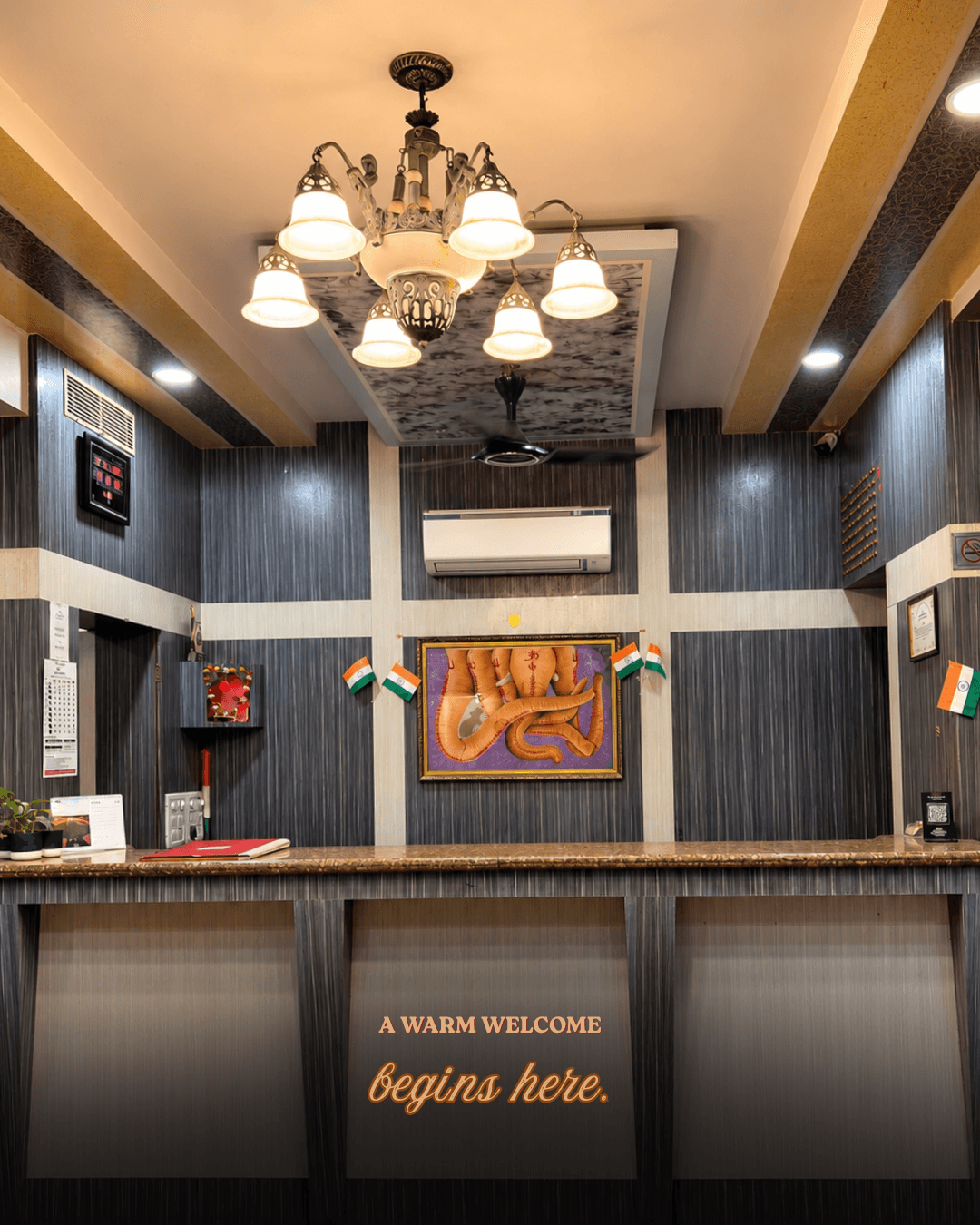 Hotel Marudhar Palace in Bikaner — Hotel common area